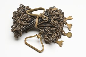 ガンターの鎖、1880年頃（鉄と真鍮）